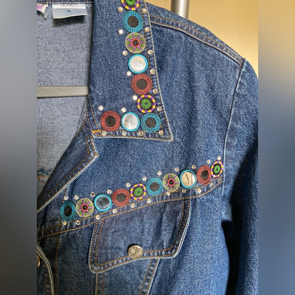 Gordon & James women’s size large Jean jacket - Picture 5 of 7